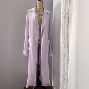 Forever 21 Women’s Plus Size Satin Notched Kimono Size 2X